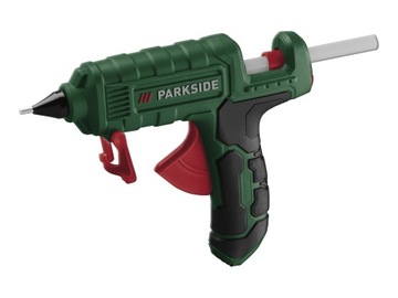PISTOLET DO KLEJU NA GORĄCO PARKSIDE PHP + STACJA + ZAPAS KLEJU Nowy model