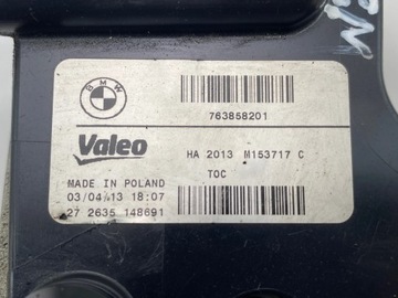BMW 320I F30 F35 F31 520I F10 N20 2.0 CHLADIČE OLEJE 763858201