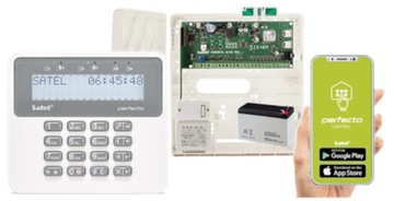 ALARM DO DOMU SATEL PERFECTA 16-WRL 433Mhz APLIKACJA GSM PUSH SMS ZESTAW