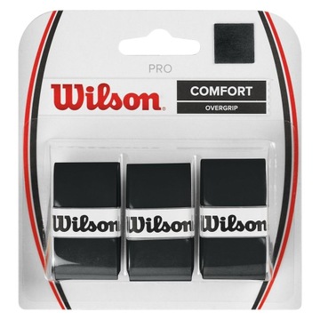Ow. zewn. WILSON PRO OVERGRIP Black 3 szt.