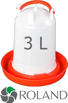 Poidło dla drobiu 3 l