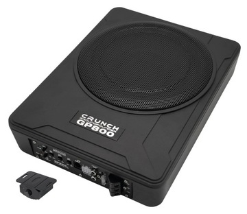 Aktywna obudowa basowa Crunch GP800v2 głośnik 200 mm, moc RMS 100 Wat