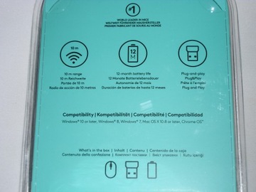 Мышь LOGITECH M171 — БЕСПРОВОДНАЯ + ПЕРЕДАЧА