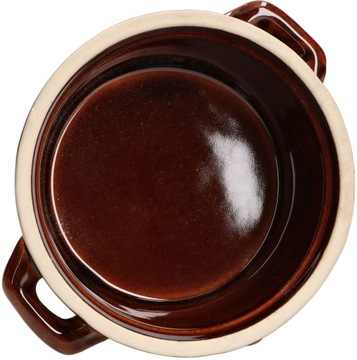 KAMIONKA BECZKA CERAMICZNA 0,3L GARNEK NA SMALEC