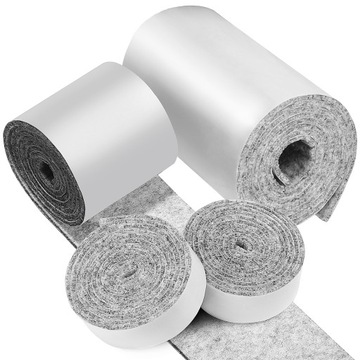 Полоса фетра для мебельных накладок, 4 рулона.