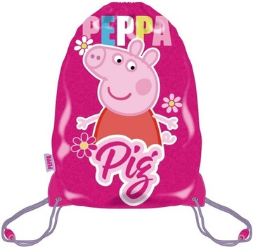 DUŻY WOREK na buty kapcie / w03 / ŚWINKA PEPPA