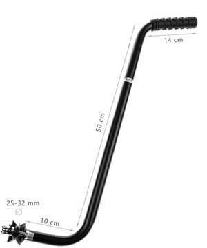 РУЧКА-НАПРАВЛЯЮЩАЯ ДЛЯ БЕГА ВЕЛОСИПЕДА