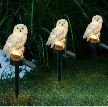 Светодиодный светильник SOLAR OWL (солнечный), декоративный IP65