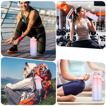 БУТЫЛКА ДЛЯ ПИТЬЯ, БУТЫЛКА ДЛЯ МОТИВИРУЮЩЕЙ ВОДЫ, БУТЫЛКА ДЛЯ НАПИТКА ОБЪЕМОМ 2 Л, БЕЗ BPA