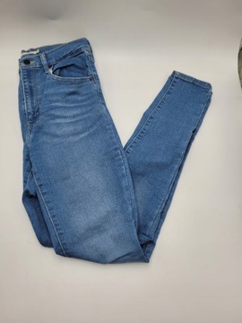 Jeansy LEVI'S SUPER SKINNY MILE HIGH r. 28/32