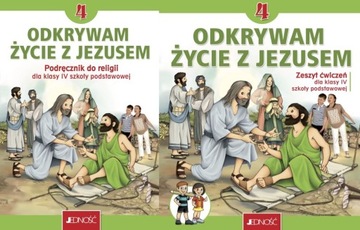ODKRYWAM ŻYCIE Z JEZUSEM KL.4 PODRĘCZNIK + ĆWICZEN