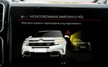 Citroen C5 Aircross SUV 1.6 PureTech 181KM 2020 Citroen C5 Aircross SKORA Alusy LED Navi. grzane Fotele BLIS linne assist, zdjęcie 30
