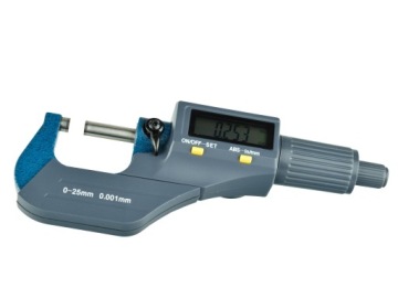 ЭЛЕКТРОННЫЙ МИКРОМЕТР 0–25 мм / 0,001 мм CASE LCD PRECISION GEKO