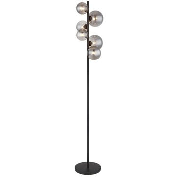 Lampa podłogowa dymione szklane kule z włącznikiem RIHA 56133-6S Globo