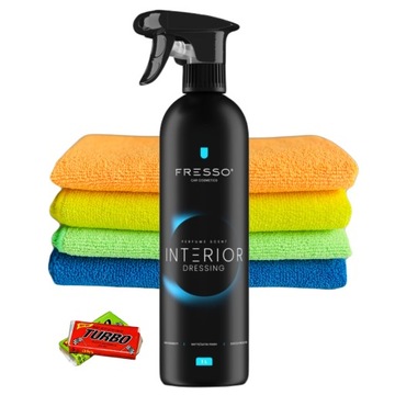 Fresso Interior Dressing - impregnat do plastików i gumy 1000ml GRATIS !