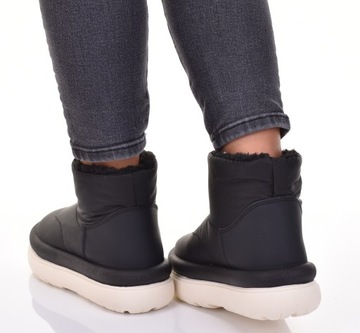 КЛАССИЧЕСКИЕ ЖЕНСКИЕ СНЕЖНЫЕ БОТИНКИ НА МЕХОВОЙ ПЛАТФОРМЕ ЗИМНИЕ ОБУВИ