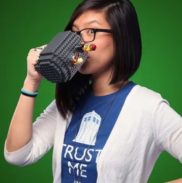 КРЕАТИВНАЯ КИРПИЧНАЯ КРУЖКА + БЛОКИ НАБОР БЛОКОВ В ПОДАРОК ​​ЕМКОСТЬ 350мл