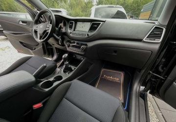 Hyundai Tucson III SUV 1.7 CRDI 115KM 2017 Hyundai Tucson 1.7 blue CRDI MANUAL bezwypadkowy GWARANCJA perfekcyjny, zdjęcie 14