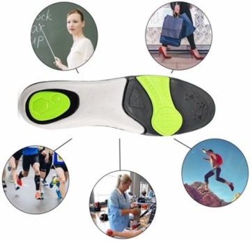 амортизирующие гелевые стельки для обуви 41-45