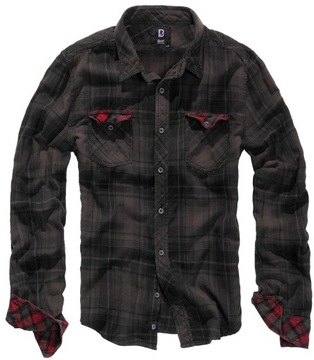 Koszula Brandit Duncan brown/black M