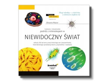Mikroskop szkolny dla dzieci, optyczny 2L PLUS / 640x + książka GRATIS!