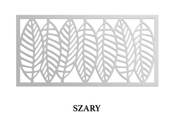 Ażurowy panel dekoracyjny 3D - LIŚCIE - 80x40