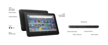 Планшет Amazon Fire 7 2 ГБ ОЗУ / 16 ГБ, черный