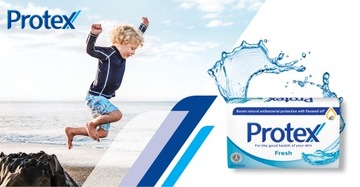 Кусковое мыло Protex FRESH с льняным маслом 4х90г