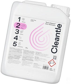 CLEANTLE Tech Cleaner 5л кислотный сильный шампунь для мойки автомобилей разблокирует покрытия