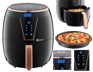 Frytkownica beztłuszczowa 4,5l + patelnia do PIZZY