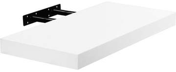 BIAŁA PÓŁKA NAŚCIENNA WISZĄCA VOLATO 30 CM