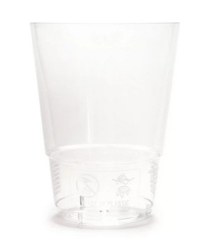 SZKLANKI KUBKI PLASTIKOWE DRINK DESER 236ml 25szt