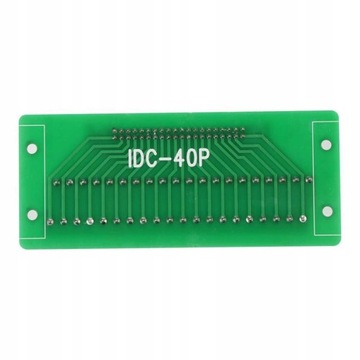 Клеммная колодка IDC40 на DIN-рейку, 2x20 контактов