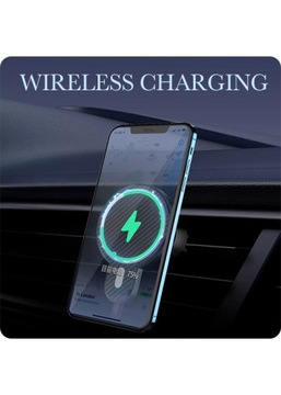 Автомобильный держатель Индуктивное зарядное устройство MagSafe 15 Вт индукционное для сети