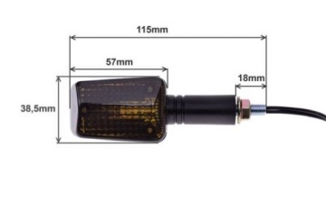 Указатель направления движения Мини темный длинный