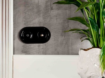 РОЗЕТКА LOFT 230В С ШТЫРЬКОМ ЧЕРНАЯ JLM БЕЗ РАМКИ ФРАНЦУЗСКИЙ РЕТРО ЛЮКС