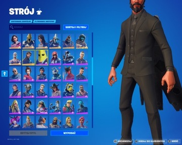FORTNITE OG SKINY АККАУНТ L JOHN WICK MIDAS DLC
