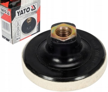 FILC POLERSKI KRĄŻEK TARCZA DYSK 75X10MM M14 YATO