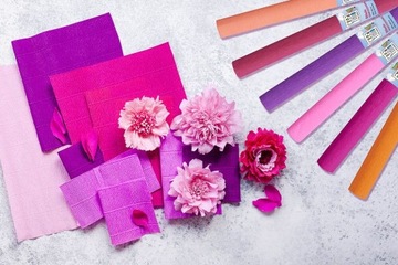 Папиросная бумага CREATED 25х200см, микс рисунков CREATINIO