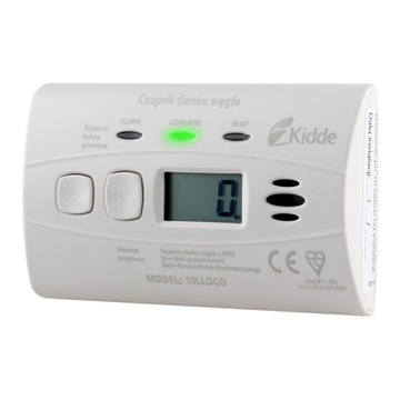 Детектор угарного газа Kidde K10LLDCO с дисплеем