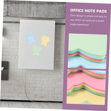 Офисные ноутбуки 10 шт., наклейки для заметок, наклейки для заметок, заметки