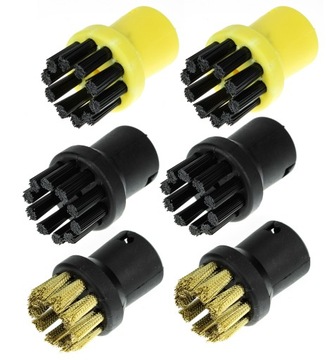 ZESTAW SZCZOTEK SZCZOTKI DO PAROWNICY KARCHER SC SC1 SC2 SC3 SC4 SC5