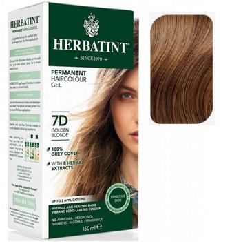 HERBATINT FARBA DO WŁOSÓW - Złoty Blond 7D