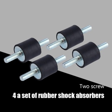 4 шт. МЕТАЛЛ-РЕЗИНОВЫЙ ДЕМПФЕР ТИПА A M6x20MM