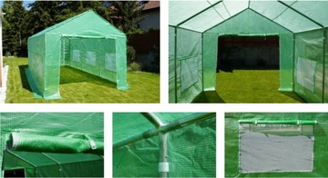GREENHOUSE фольгированный тоннель 3х6м для садовой теплицы