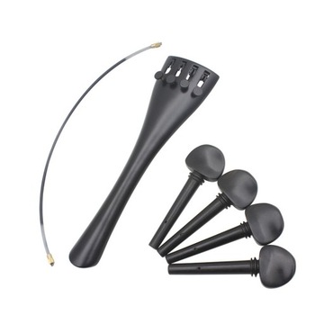 Набор из 6 алюминиевых наконечников виолончели 4/4 + хвостовик +