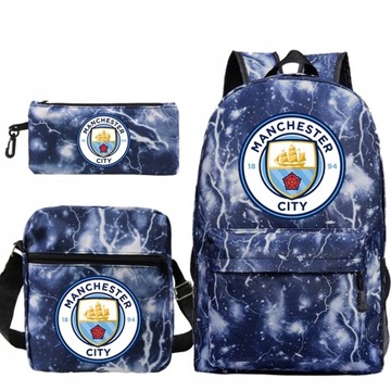 НАБОР РЮКЗАК СУМКА ЧЕХОЛ-ПЕНЧИНЕР MANCHESTER CITY PATTERNS