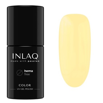 INLAQ Lakier Hybrydowy Banana Mania 6ml HEMA Free