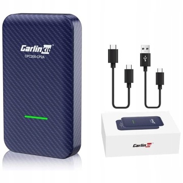 ADAPTER APPLE CARPLAY I ANDROID AUTO CPC200-CP2A CARLINKIT Bezprzewodowy