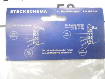 Кабель-адаптер радио, стандарт ISO, 14-контактный Z0107614